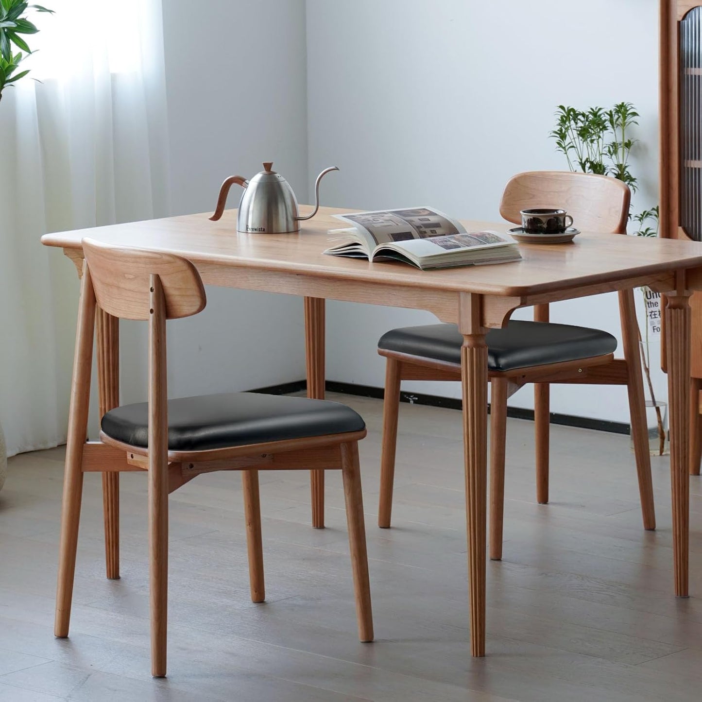 SmartFit Leather Chair Covers Set