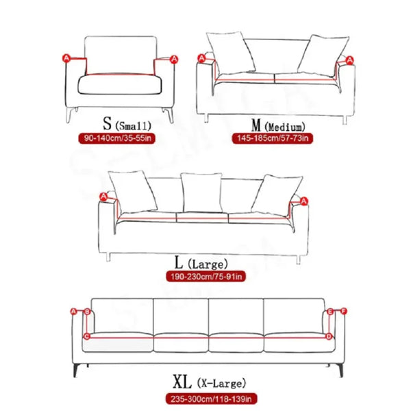 Cozy Stretch Sofa Covers