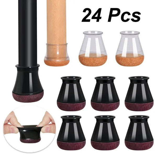 PrettyGuard Chair Floor Protectors Set