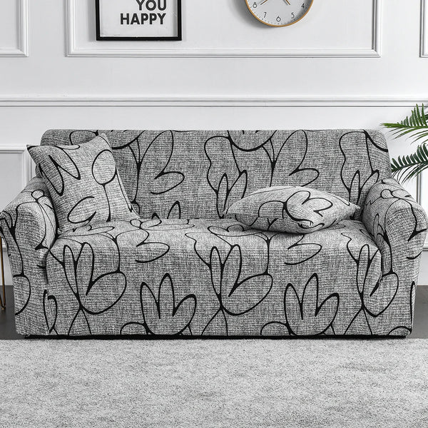 Floral Stretch Sofa Cover
