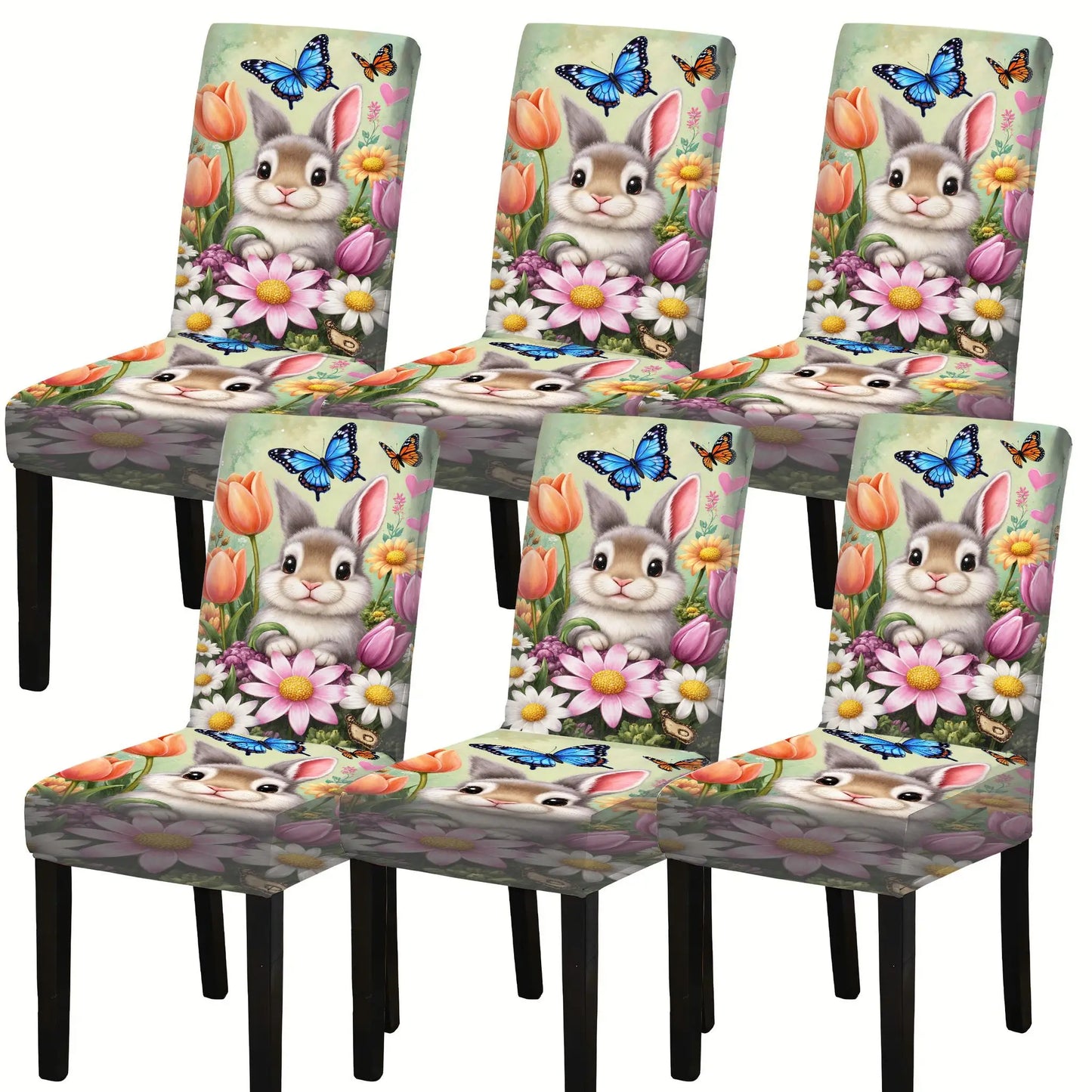 PrettyGuard Spring Chair Cover