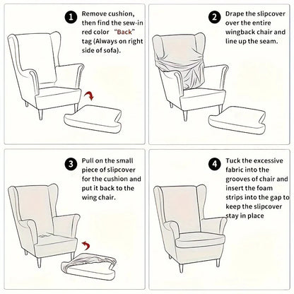 Elegant Stretchy Chair Cover