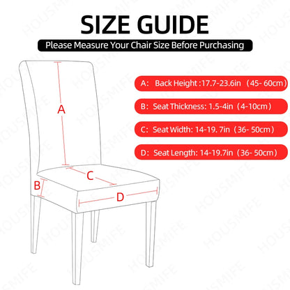 Stretchy Geometric Chair Protector