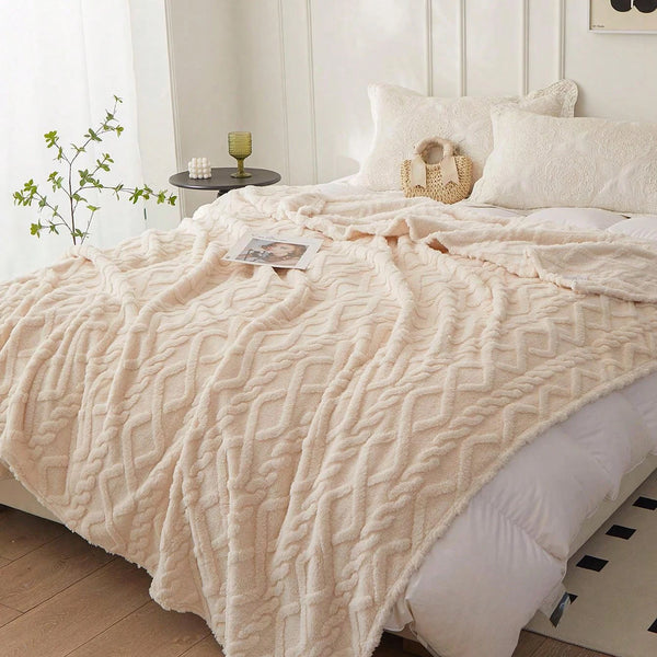 Cozy Coral Fleece Blanket